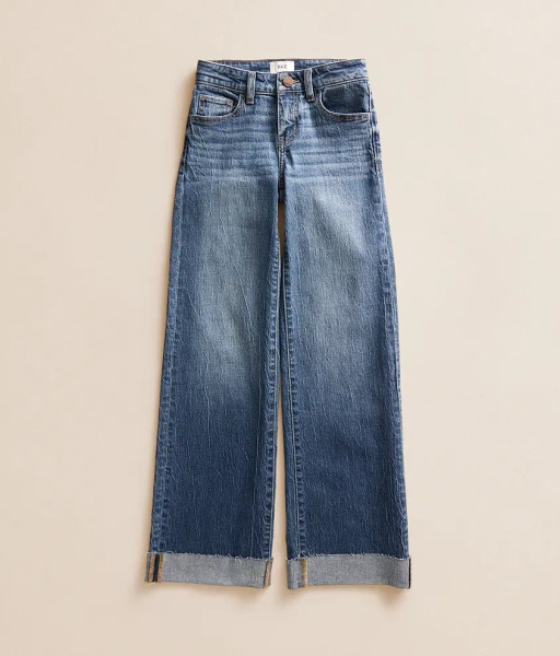 4 Dennard Girls - Mini Andi Wide Leg Stretch Jean