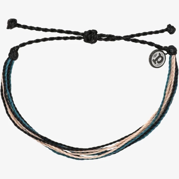 Pura Vida Men's Original Dark Seas Waterproof Bracelet