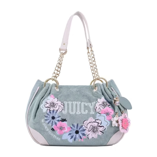 Juicy By Juicy Couture Retro Bloom Scoop Satchel