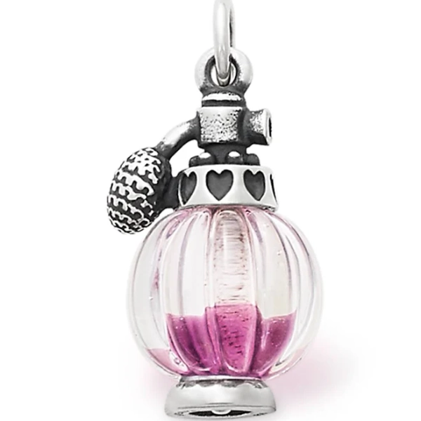 James Avery Love Potion Art Heart Glass Charm
