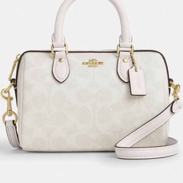 Coach Women's Mini Rowan Crossbody Bag in Signature Canvas