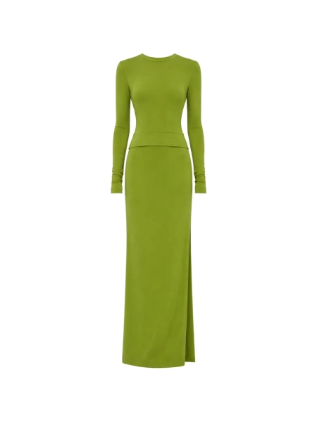 Nanushka Shada long-sleeved maxi dress | XXS