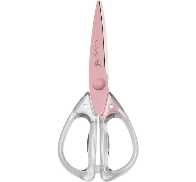 Dolly Parton Pink All-Purpose Acrylic Kitchen Scissors