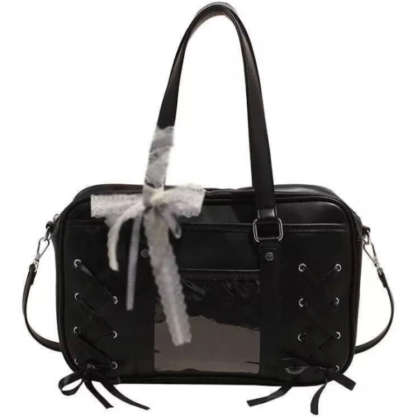 Sweet Japanese Girls Cute JK Uniform Handbag Shoulder School Messenger Bag