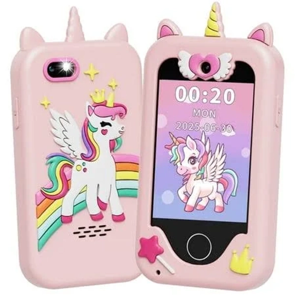 Kids Smart Phone Toys Unicorns Gifts for Girls Age 6-8