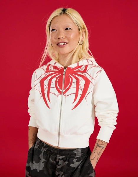 SPIDER-MAN print hoodie