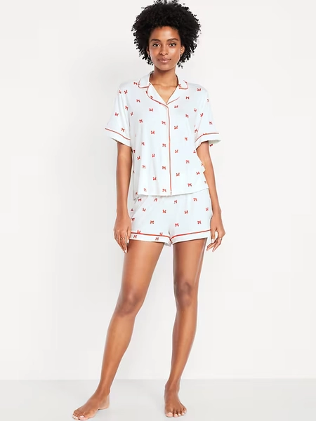 Sunday Sleep Knit Jersey Short Set