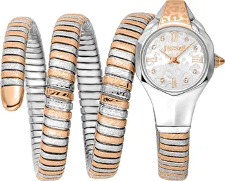 Snake Wraparound Bracelet Watch, 22mm x 35mm