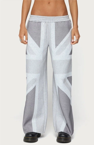 London Rush Wide Leg Sweatpants