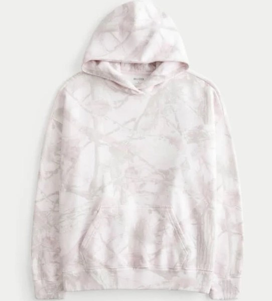 Women's Oversized Doe Print Hoodie