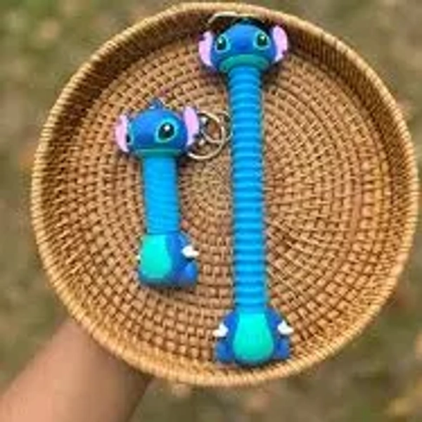 Fidget Tube Keychain - S