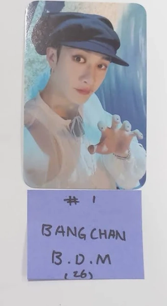 Stray Kids "樂-Star" - Blue Dream Media Pre-Order Benefit Photocard BangChan # 1