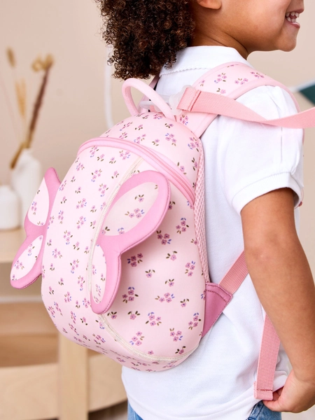 Pink Fairy Backpack with Reins