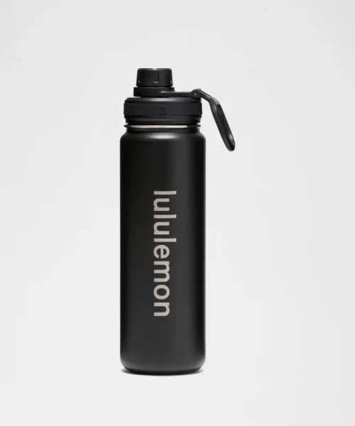 Bouteille d’eau Back to Life 710 ml - Noir - TAILLE UNIQUE