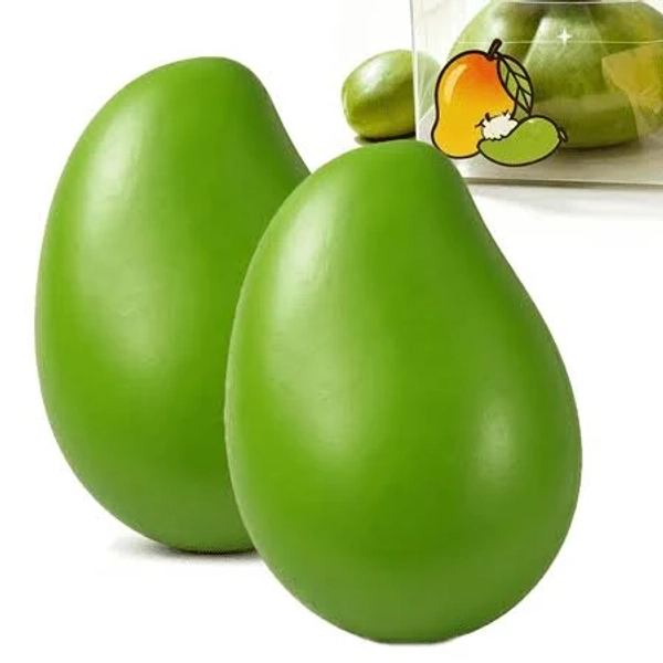 Crunchy Mango Squishy, Big Butter Squishy Gifts, Green