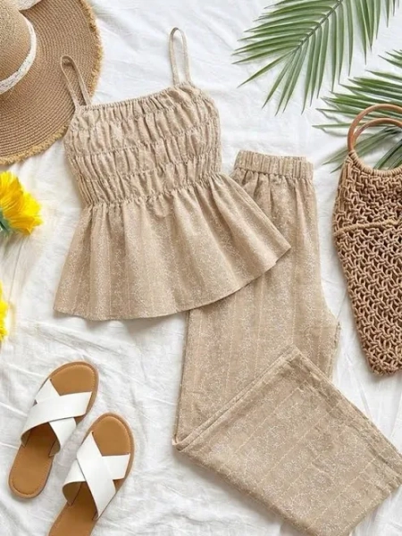 SHEIN Casual Two-Piece Set
