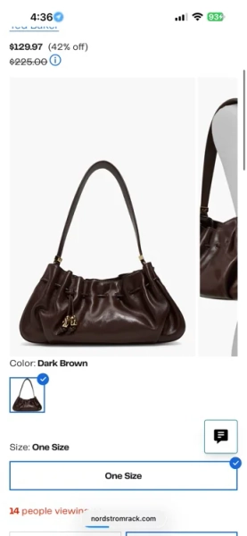 ted baker ivy leather shoulder bag 