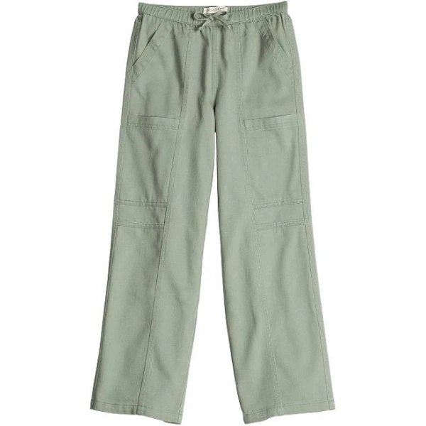 Vanilla Star Cozy Seam Front Pull-On Wide Leg Pants