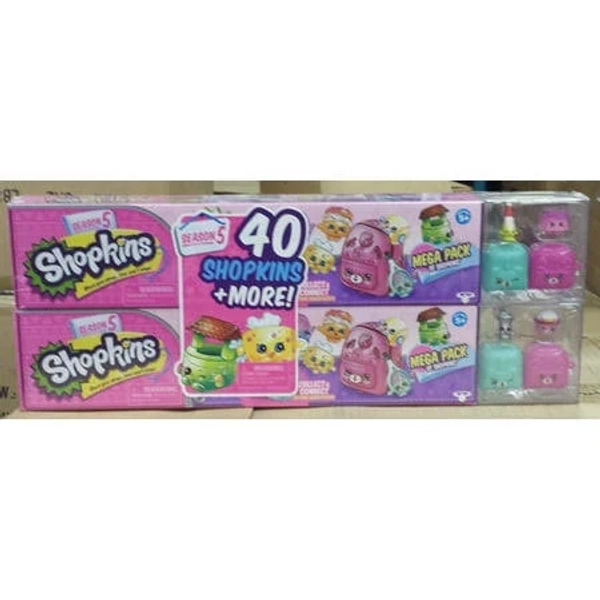 Shopkins Season 5 Double Mega Pack Over 40 Shopkins