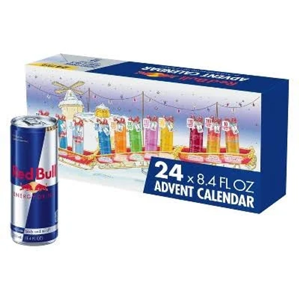 Red Bull Advent Calendar Energy Drink Variety Pack