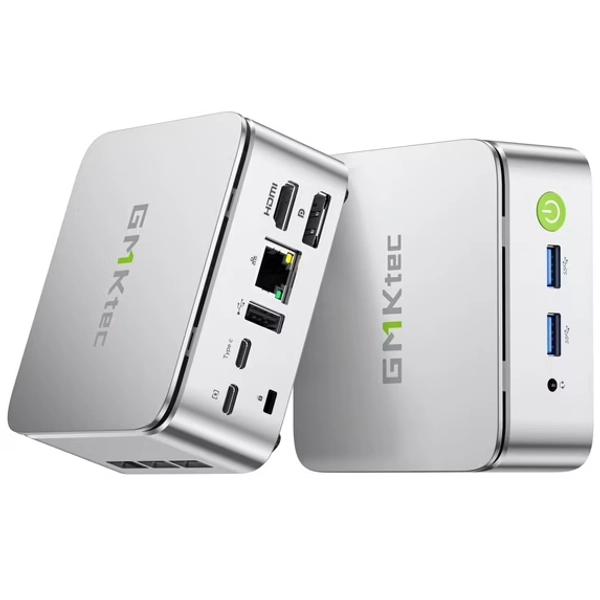 GMKtec G10 Mini PC Ryzen 5 3500U (Beats N150), 16GB RAM 1TB SSD 2.5GbE NIC LAN Office Home Desktop Computers, Triple 4K Display, WiFi, BT, USB-C, DP