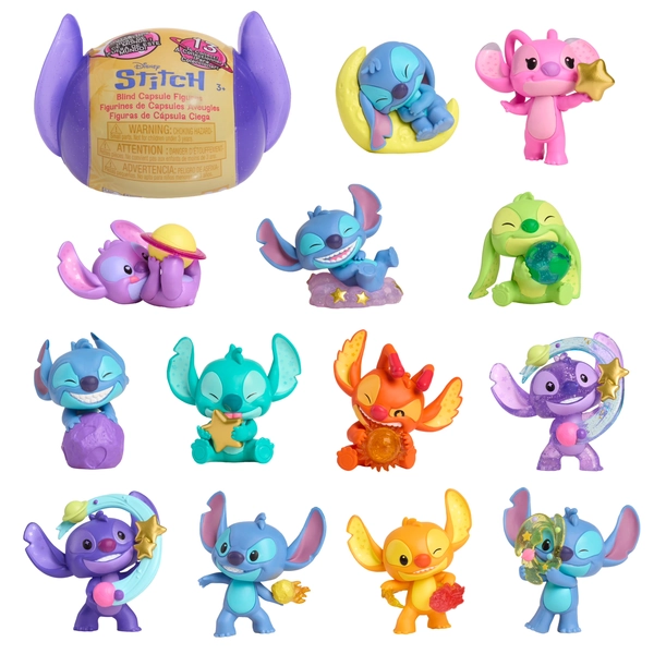 Disney Lilo & Stitch Collectible Mini Figure Blind Capsule, 2” Surprise Character Toy for Fans - Walmart.com