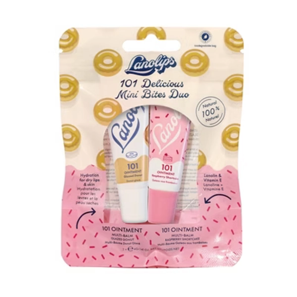 Lanolips 101 Delicious Minis Bites Lip Duo - 2ct