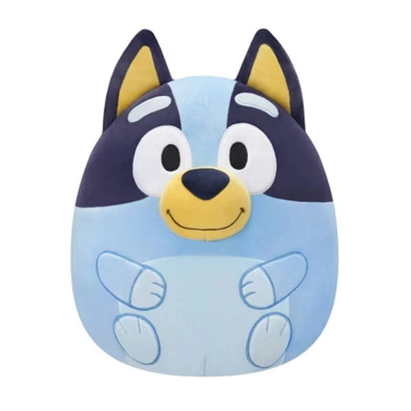 Squishmallows 12" Bluey Stuffed Animal: Polyester Dog Character Plush Toy