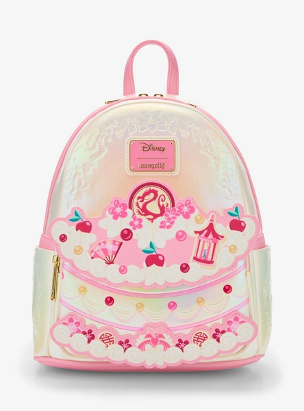 Loungefly Disney Mulan Cake Iridescent Mini Backpack - BoxLunch Exclusive
