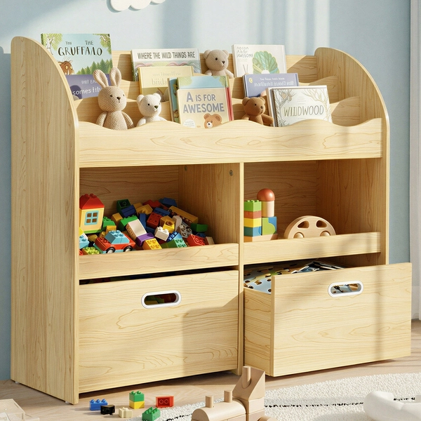 Kids' Deia Bookcase with Storage