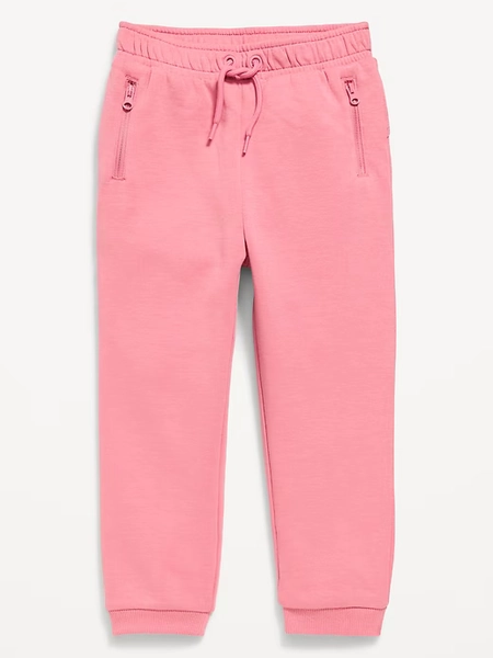 Slim Dynamic Fleece Joggers for Toddler Girls