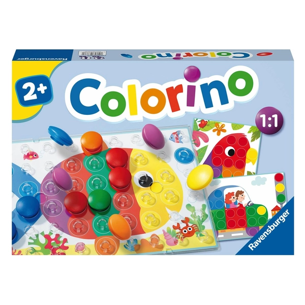 RAV20832 - Colorino, jeu pour enfants, pour 1 joueur, dès 2 ans