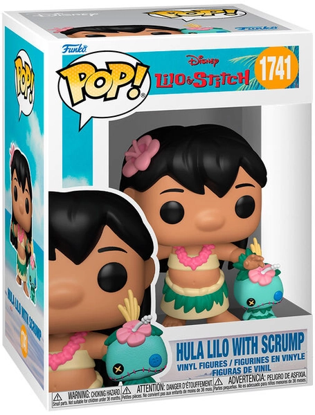 Funko Pop! Disney Lilo e Stitch - Hula Lilo with Scrump (9 cm)
