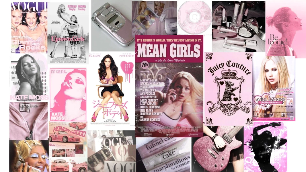 Y2K poster set / Y2K aesthetic / vintage magazine / coquette poster / Y2K pink / Y2K magazine / posters / magazine posters / music poster /