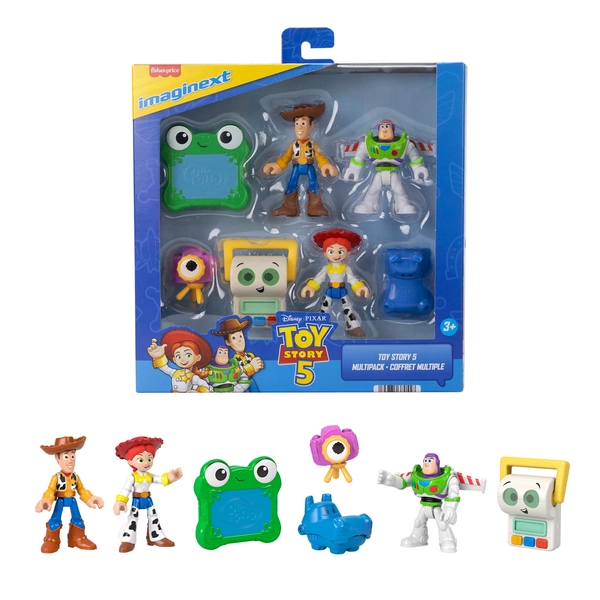 Disney and Pixar Toy Story Imaginext Figures, Includes 7 3-inch Tall Figures Inspired by Toy Story 5 - Walmart.com