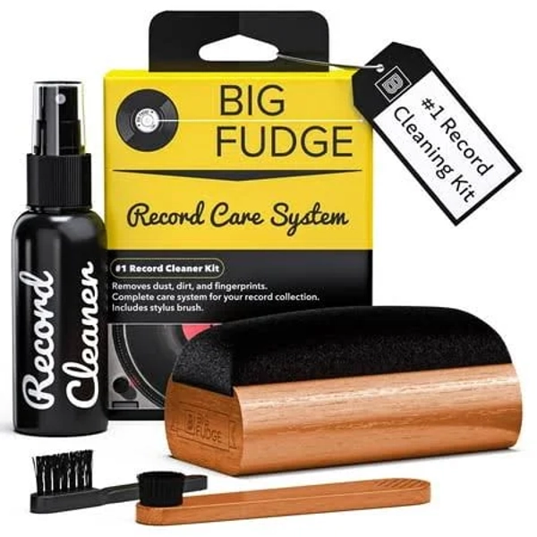 Big Fudge 4-in-1 Vinyl Record Care and Cleaning Kit