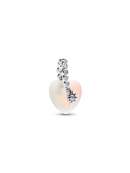 Shooting Star & Heart Dangle Charm