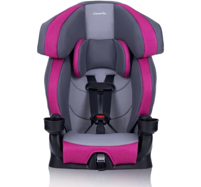 Evenflo Chase Plus 2-in-1 Booster Car Seat