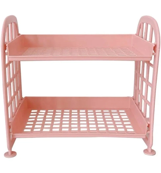 Desktop Stationery Rack Storage Holder Multi-Functional Plastic Shelf Makeup Organizer Office