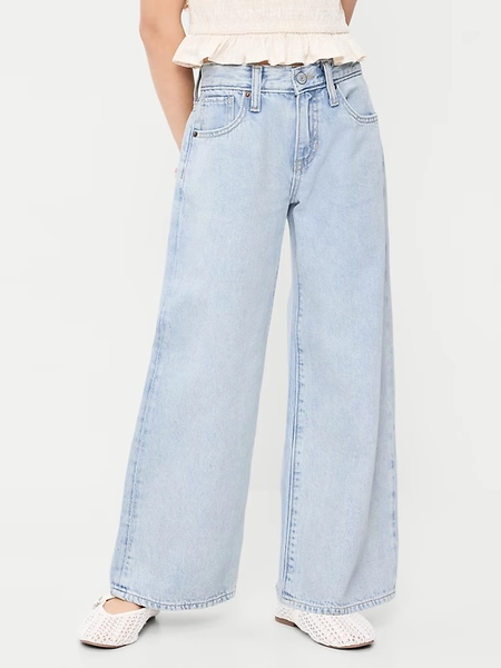 Super Baggy Wide-Leg Jeans for Girls