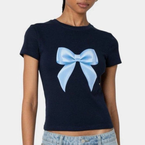 Edikted Women's Tied Up T Shirt