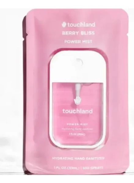 Desinfectante de manos hidratante Touchland Power Mist fragancia Berry Bliss