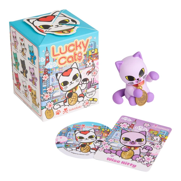 tokidoki Lucky Cats Collectible Figure Blind Box