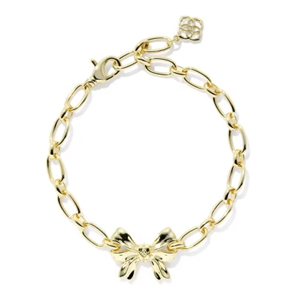Kendra Scott Belle Bow Chain Bracelet - Gold