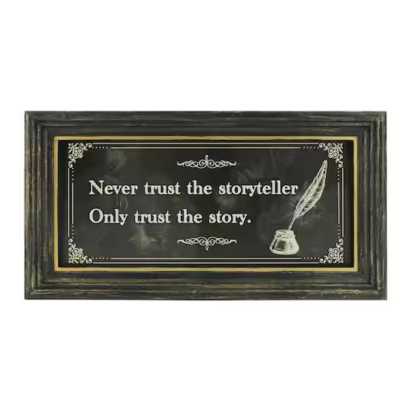 9.25" x 5" Storyteller Tabletop Sign by Ashland®