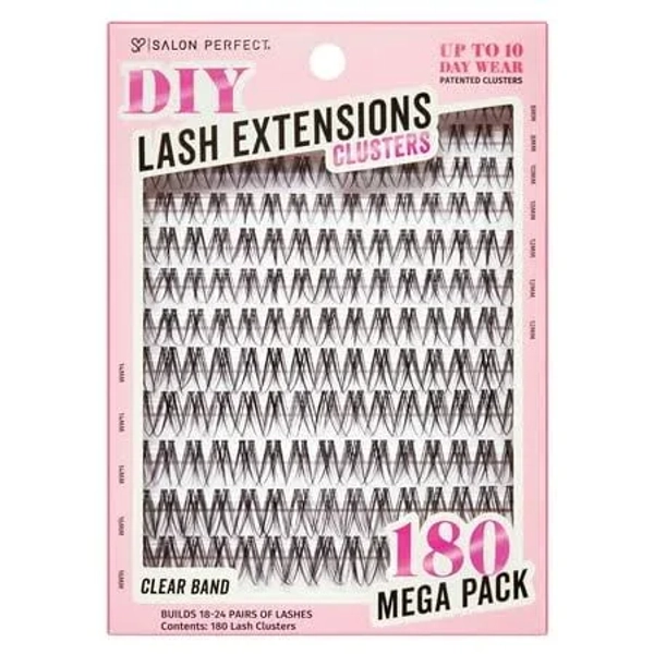 Salon Perfect DIY Lash Extensions Clusters 180pc Mega Pack