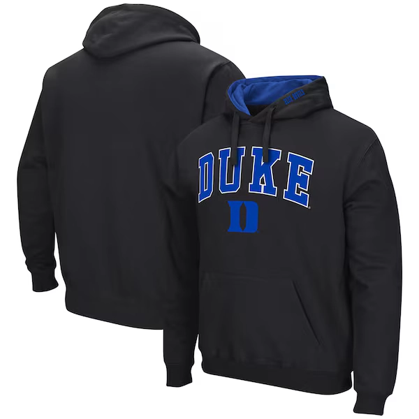 Duke Blue Devils Colosseum Arch & Logo 3.0 Pullover Hoodie - Black