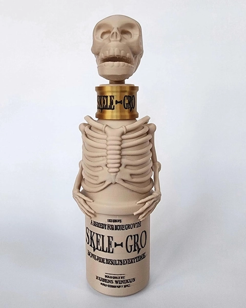 Skeleton Bone Growing Potion Bottle - Inspired by the adventures of a wizard - BONE WHITE