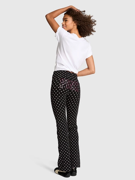 All-Day Cotton™ Foldover Flare Leggings