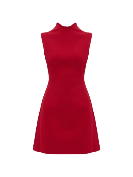 Cult Gaia robe courte Harlow à col montant | L
